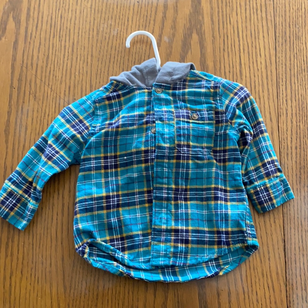 Flannel sweater 6 months